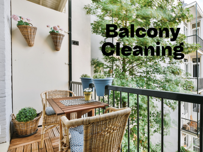 Balcony Cleaning